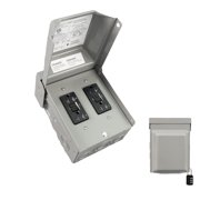 HIITIO Dual 20A GFCI Weatherproof Outlet, ETL Listed for Heavy Loads