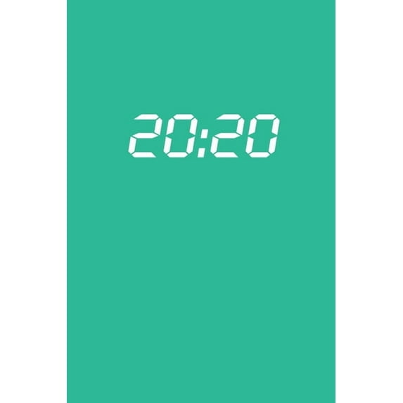 20: 20: Arbeitsplaner 2020 A5 Türkisblau, (Paperback)