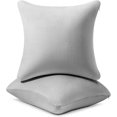 thumbnail image 1 of 20 ×20 Pillow Insert (Pack of 2) Memory Foam Throw Pillow Insert Sham Square for Decorative Cushion Bed Couch Sofa Without Deform After Longtime Use(Grey), 1 of 4