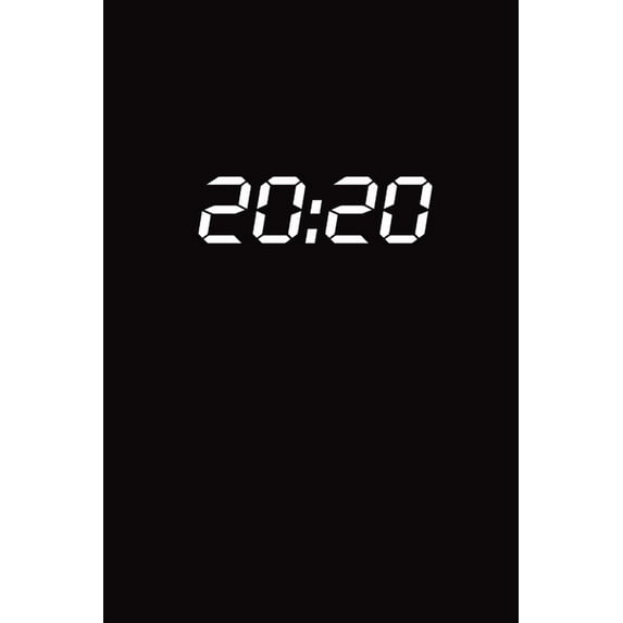 20: 20: Terminbuch 2020 A5 Schwarz, (Paperback)