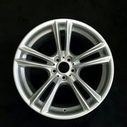 20 20x10 Brand New Single Rear Wheel For BMW 5-Series 7-Series 2009-2017 Silver OEM Design Replacement Rim
