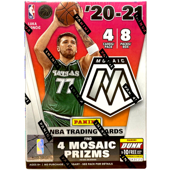 20-21 Panini Mosaic Basketball Blaster Box
