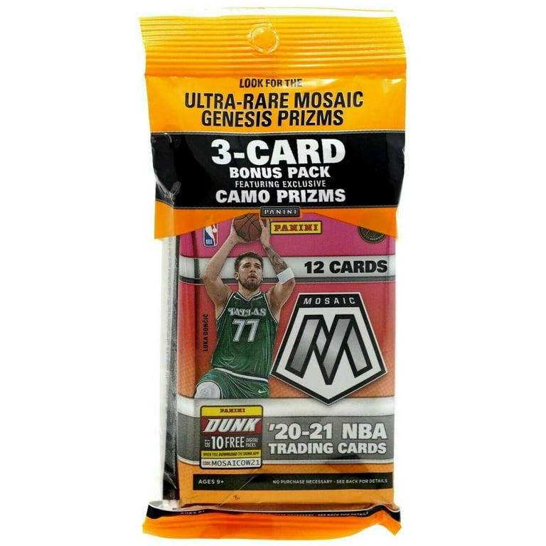 NBA 20-21 Panini Mosaic Choice　未開封BOX Panini 20-21 Mosaic NBA Sports Trading Cards - Basketball