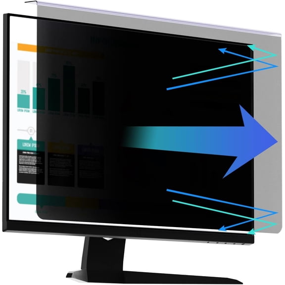 20-22 Inch Hanging Computer Privacy Screen
