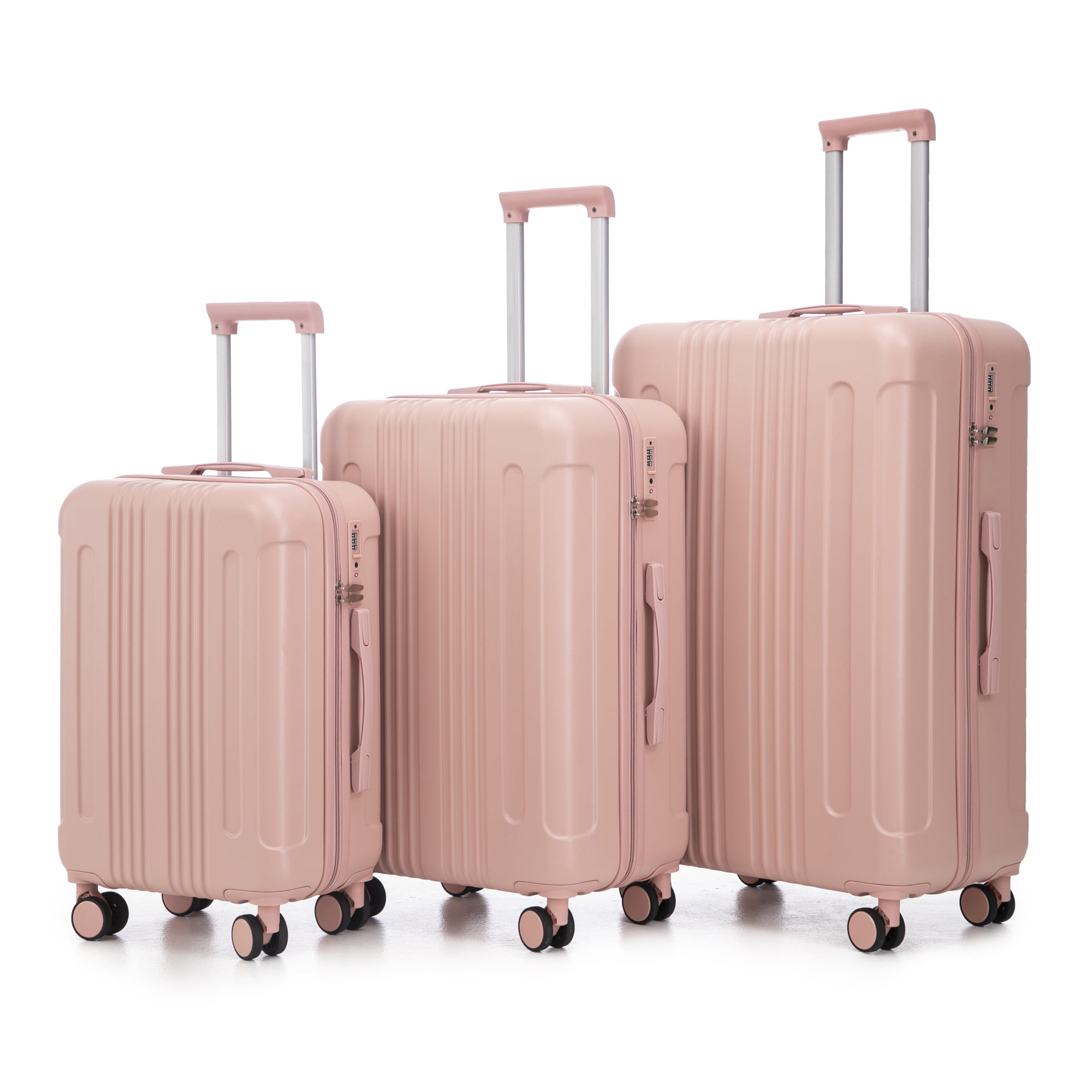 20"/24"/28" 3 pcs/set in ABS Spinner Wheel Luggage, Carry on Suitcase