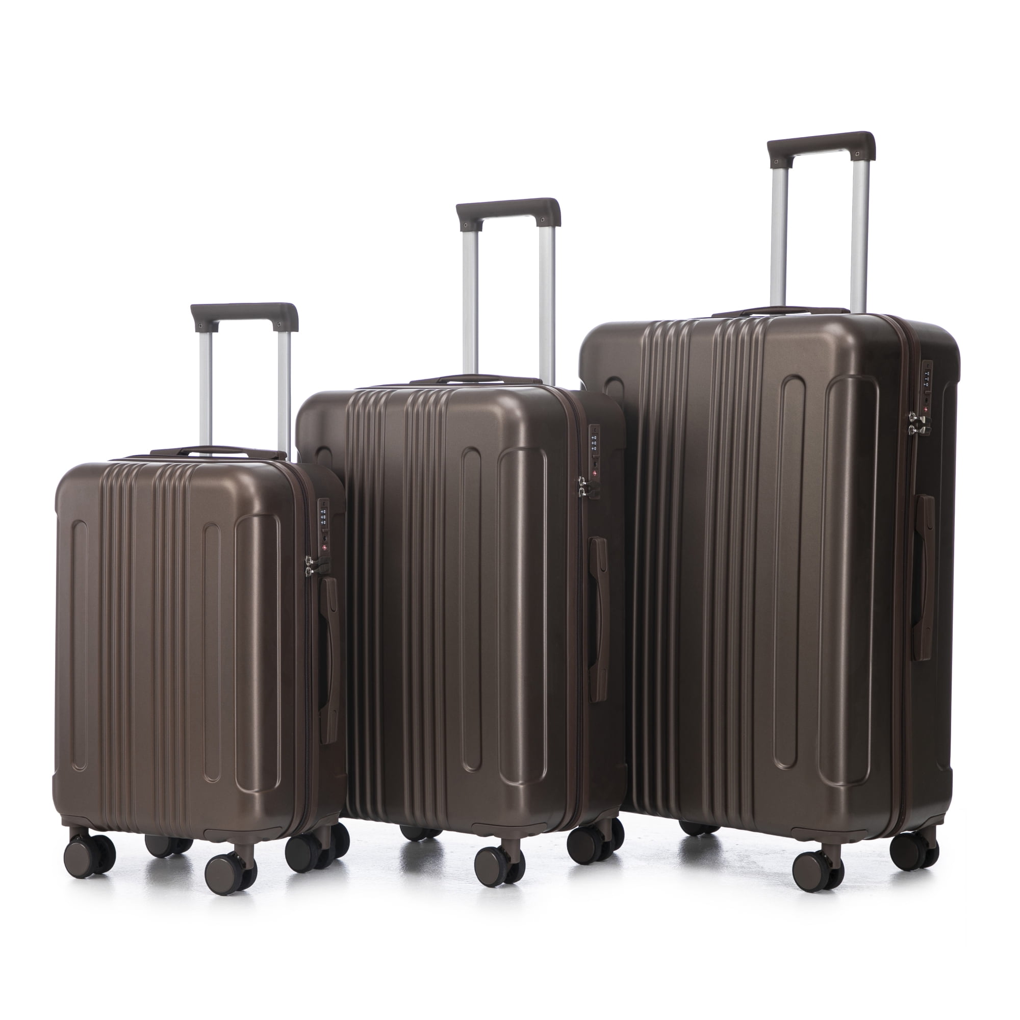 20"/24"/28" 3 pcs/set in ABS Spinner Wheel Luggage, Carry on Suitcase
