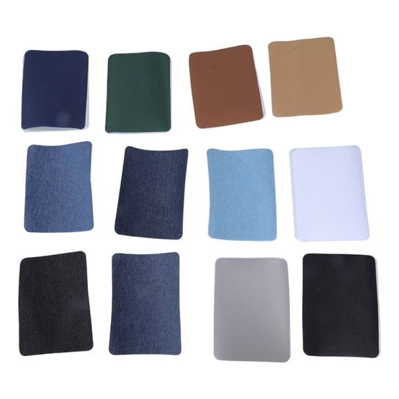 20/24 Pcs Iron-On Repair Patches for Jeans Jackets and Bag Self-Adhesive Repair Patches Denims Patches Jeans Patches