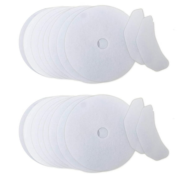 20/25/30/40Pieces Cloth Portable Dryer Exhaust Filters Set Universal Dryer Lint