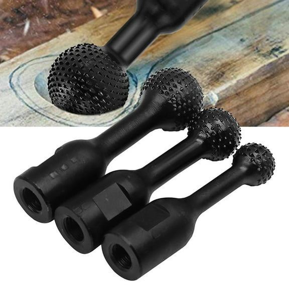 20 25 30Mm Ball Type File Burr Wood Carving Bit Grinding Head for Angle Grinder