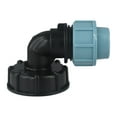 20/25/32Mm Garden Pipe Elbow Outlet Connector Water Splitter Ibc Tank