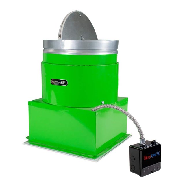 20.25 in x 14 in 1452 CFM Green Galvanized Steel Speed Control Whole