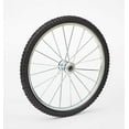 20" to 26″ Flat Free Heavy Duty Metal Spoke Wheel,3/45/8 Bearing size