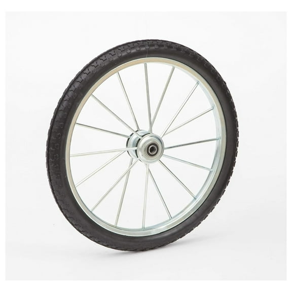 20" to 26" Flat Wheels | Heavy Duty Metal Spoke Wheels | 3" Hub, 5/8" Axle Bearing | Spoke Wheels for Utility Carts | 20" x 1.95" Tire | Lapp Wagons 20X1.95 Tire ,3'' hub,5/8 axle bearing