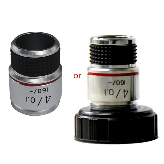 20.2mm Microscope Objective Lens with RMS Thread Achromatic Objective Lens