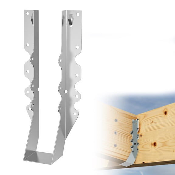 20 2x10 Joist Hanger Lu210 18 Gauge Double Shear Face Mount Hurricane Ties For Rafters Tie Brackets Great Floor Deck And Ceiling Joists