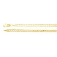 thumbnail image 1 of 20" 3.25 mm Solid Curb Chain in 14k Yellow Gold, 1 of 3