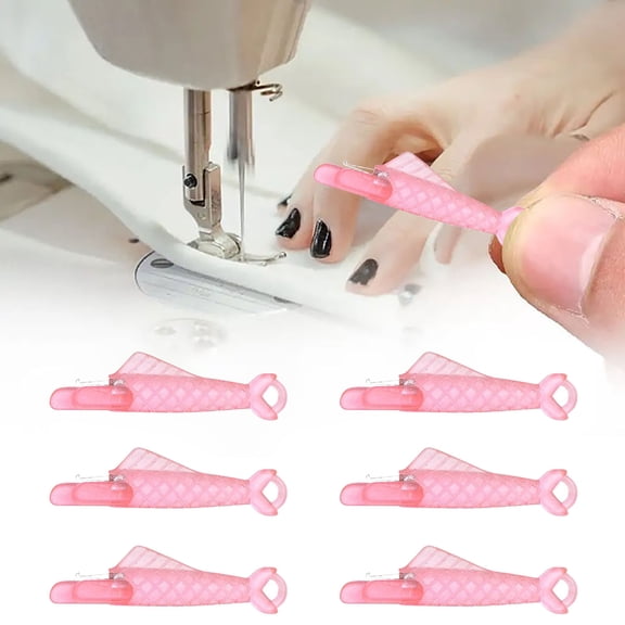 20/30/40/50PCS Fish Mouth Sewing Machine Needle Threader, 2024 New Automatic Sewing Needle Threaders for Hand Sewing, Upgrade Quick Sewing Machine Loop Easy Selfthread Needle Threaders Tool