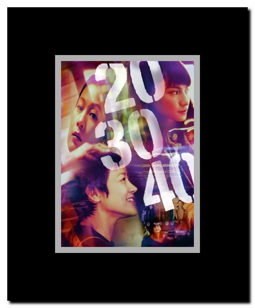 20 30 40 Framed Movie Poster