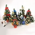 thumbnail image 1 of 20/30/40cm Mini Artificial Christmas Tree, Christmas Decoration for Table and Desk Tops Small Christmas Pine Tree, Perfect Tabletop Xmas Decoration for Your Home and Office, 1 of 9