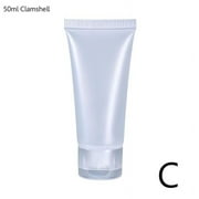 20/30/50/100ml Empty Refillable Bottles Portable Travel Cream Cosmetic Lotion Tubes Squeeze D8B8