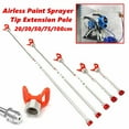 20/30/50/75/100cm Sprayer Extension Rod Airless Paint Spray Guns Tip