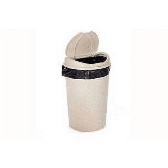 20-30 Gallon Heavyweight Can Liners, 16W X 14D X 36L, Black LLD Polyethylene, 4 Mil - Case of 100 Bags