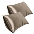 thumbnail image 1 of 20*30 Inch Satin Pillow cases - Soft Imitation Silk Pillow Covers (Set of 2) for Ultimate Comfort, 1 of 6