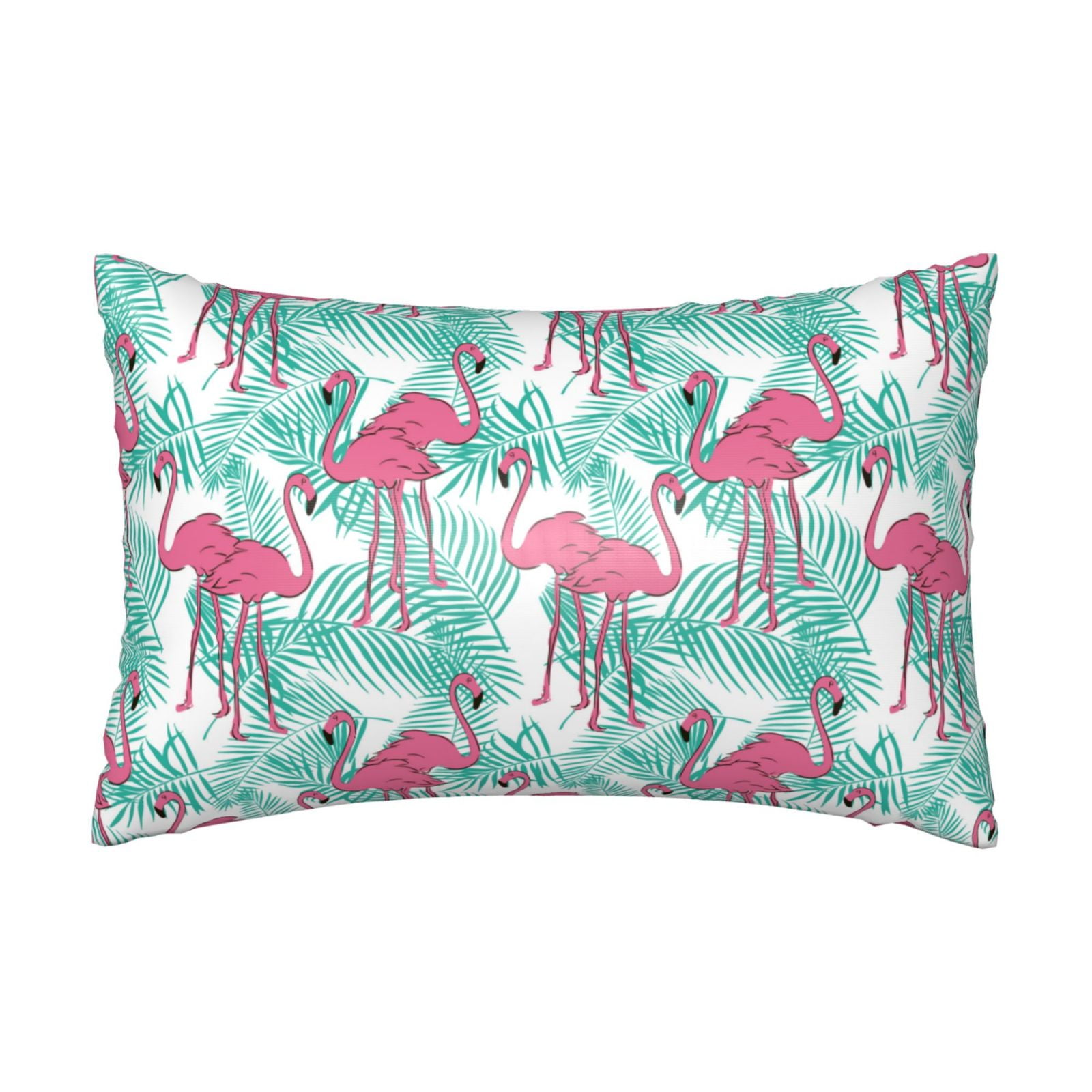 20" *30" Satin Pillowcase for Hair and Skin Flamingo print Similar to