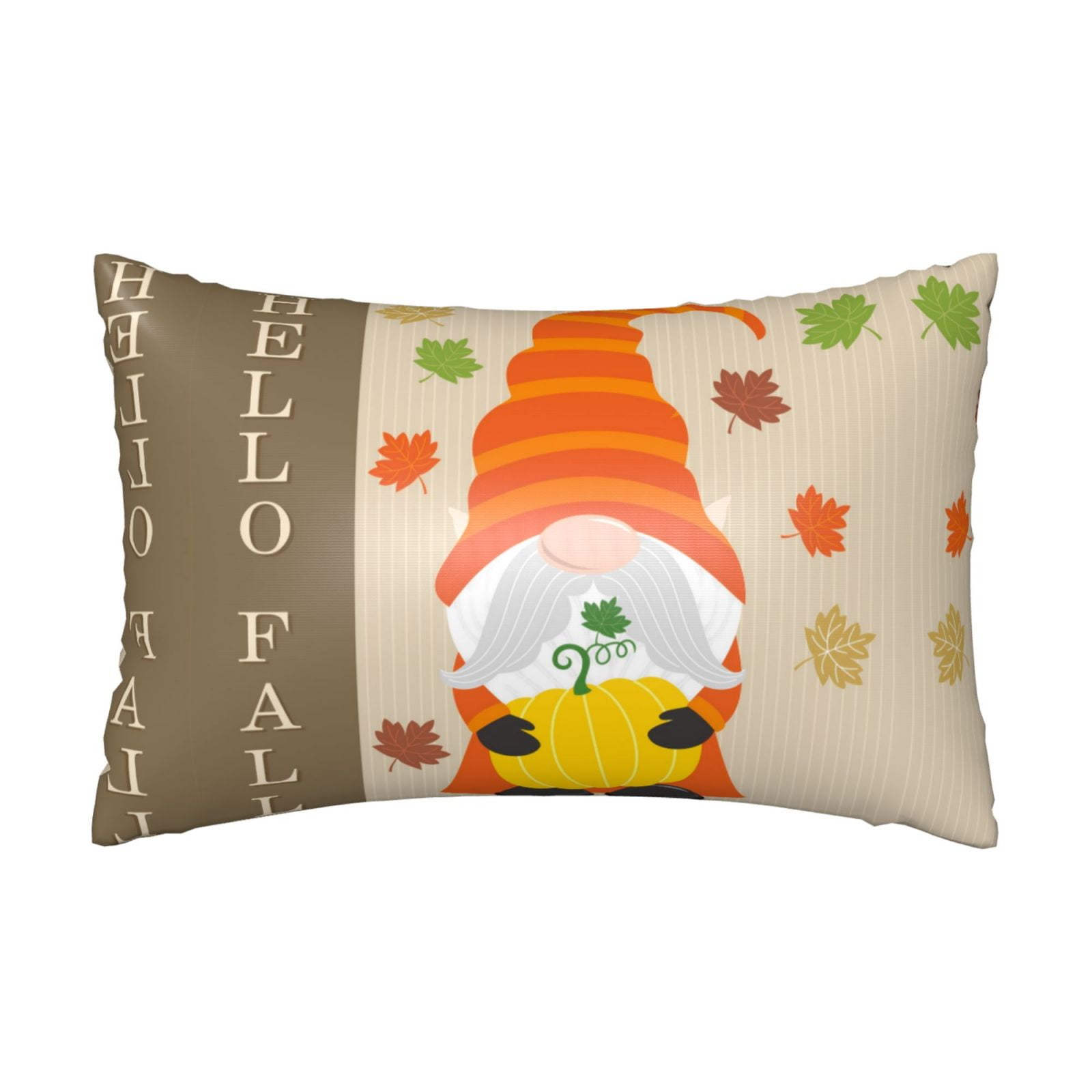 20" *30" Satin Pillowcase for Hair and Skin Hello Fall Gnomes 1 Similar