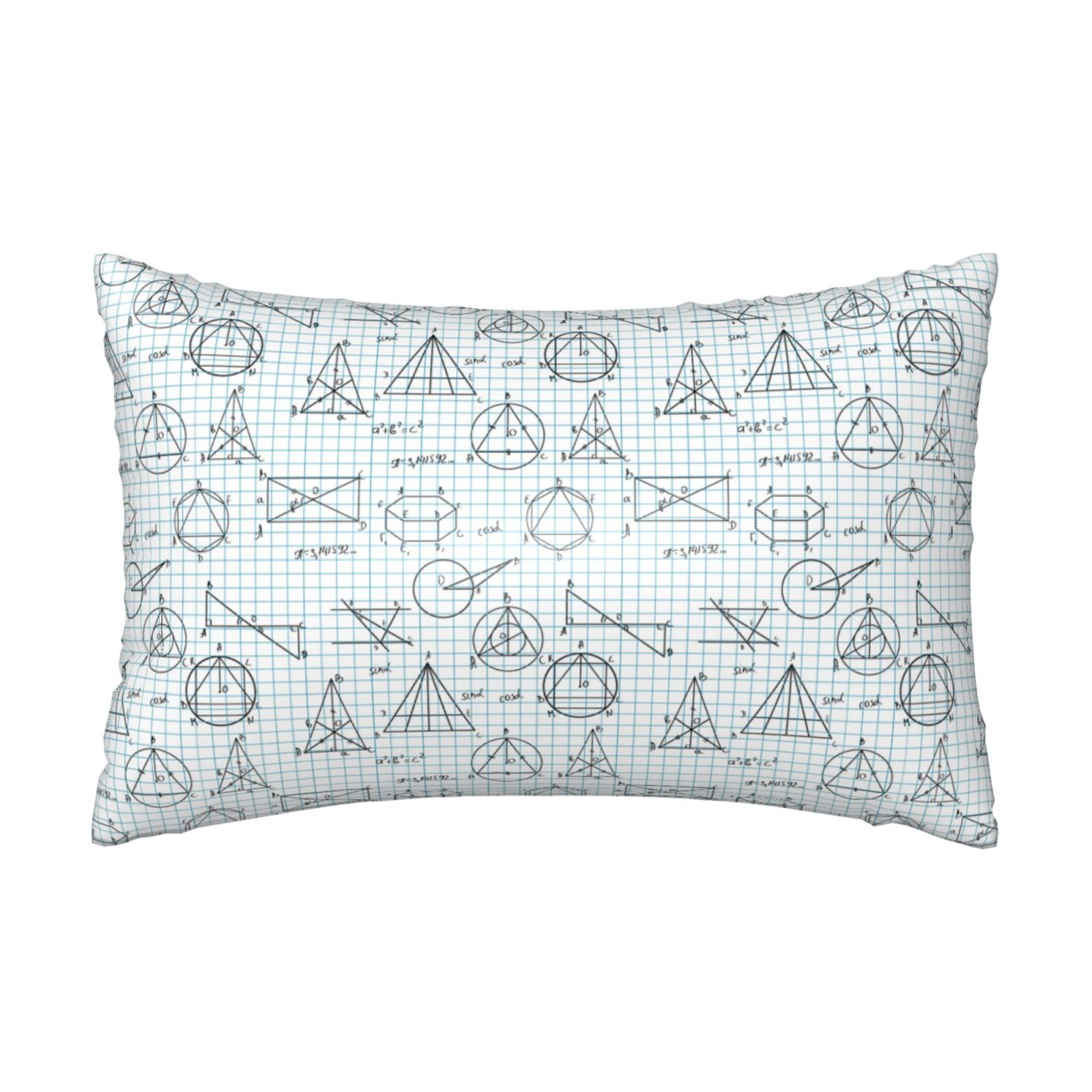 20" *30" Satin Pillowcase for Hair and Skin Math equation Print Similar