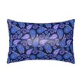 20" *30" Satin Pillowcase for Hair and Skin Purple Paisley Similar to