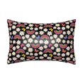 20" *30" Satin Pillowcase for Hair and Skin Rainbow flowers Similar to