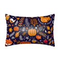20" *30" Satin Pillowcase for Hair and Skin Whimsical Autumn Forest