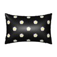 20" *30" Satin Pillowcase for Hair and Skin daisy polka dot dotted