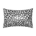 20" *30" Satin Pillowcase for Hair and Skin white black Leopard fashion