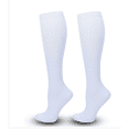 thumbnail image 1 of 20-30 mmHg Knee High Compression Socks, Breathable Support Stockings for Women Men, Perfect for Sports, Travel, Running & Daily Wear, 1 of 6