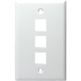 thumbnail image 1 of 20-3003-WH Keystone Faceplate, 1 of 2