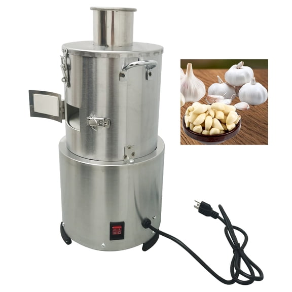 20-35KG/H Complete Dry Garlic Peeling Machine No Need for Segmentation 110V