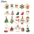 thumbnail image 1 of 20/38/50pcs Christmas Pendant Charm for Necklace Bracelet Jewelry Making Clothes Sewing Bags Decoration Charm Diy Scrapbooking Supply, 1 of 8