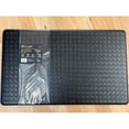 thumbnail image 1 of 20 & 39 in. Anti-Fatigue Embossed Run Mat, Black, 1 of 1