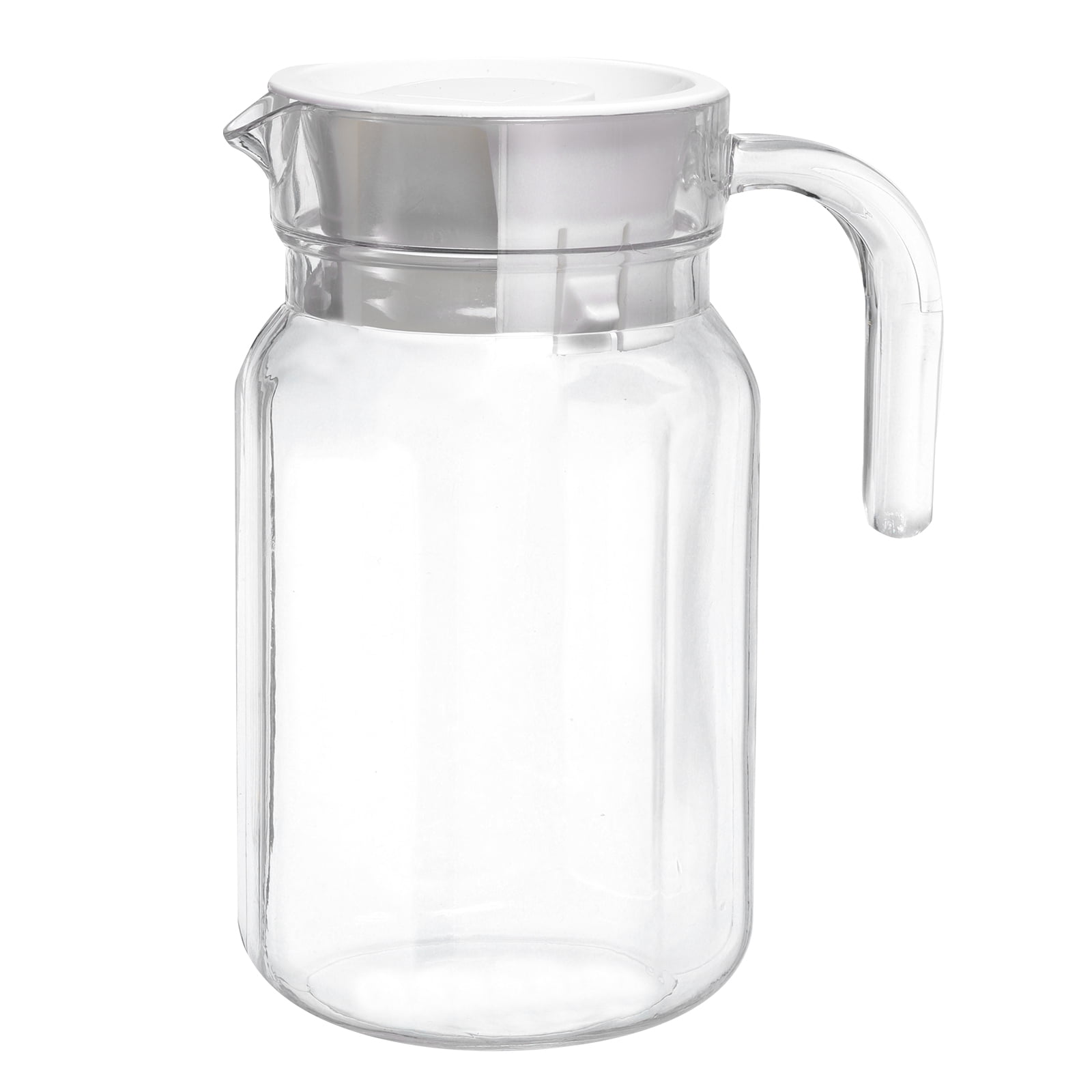 20.3oz Acrylic Beverage Drink Pitcher with Lid, Juice Pitcher Water Jug ...