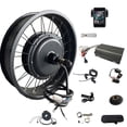 thumbnail image 1 of 20*4.0" 80mm width Wheelrim Rear Wheel 170mm Dropout 3000W Hub Motor Fat Tire eBike Kit with 80A Sabvoton Controller and UKC1 Display, 1 of 5