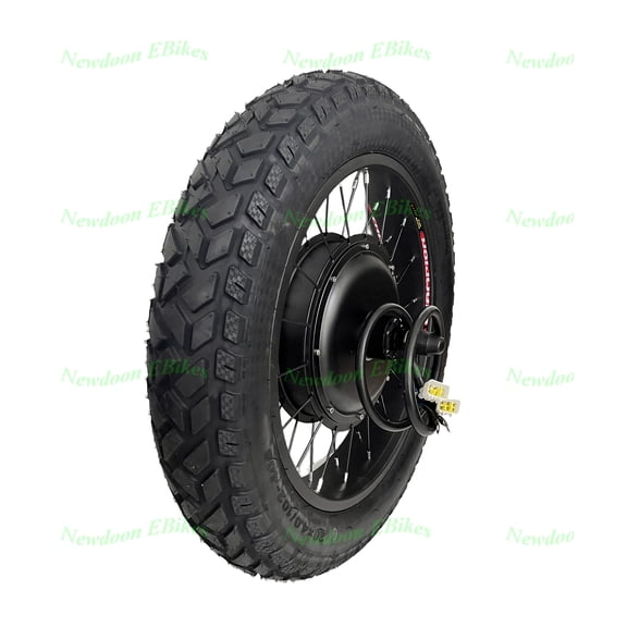20*4.0inch 170mm 72v 45H 3000w hub motor wheel with high quality tire