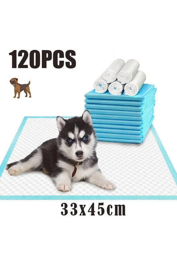 20/40/50/100-Pack Ultra Absorbent Pet Diaper Pads for Dogs &Cats Odor-Control Puppy Pee Mats Disposable Litter Toilet Solutions