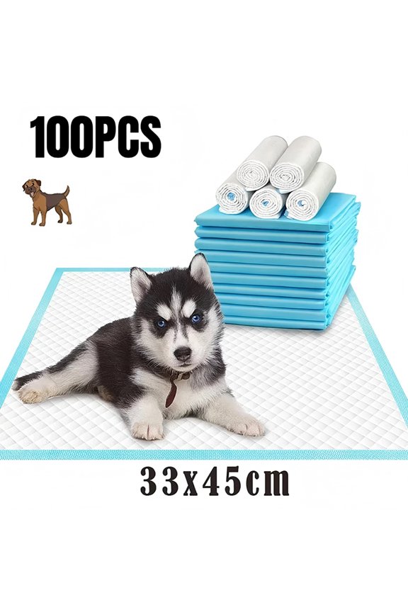 20/40/50/100PCS Blue Pet Diaper Cats Dogs Pet Diaper Dogs Training Disposable Care Pee Pads Surface Litter Clean Toilet Supplies