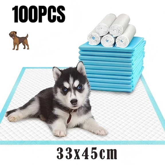 20/40/50/100PCS Blue Pet Diaper Cats Dogs Pet Diaper Dogs Training Disposable Care Pee Pads Surface Litter Clean Toilet Supplies