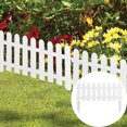 thumbnail image 1 of 20 / 40 FT Plastic Garden Border Fencing Fence Pannels Outdoor Landscape Decor Edging Yard 12 24 PCS, 1 of 9