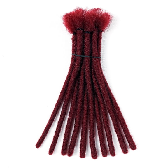 20/40 Strands Dreadlock Crochet Handmade Hair Extensions - Synthetic High Temp Dreadlocks for Women and Men, 8 inch length, Unisex