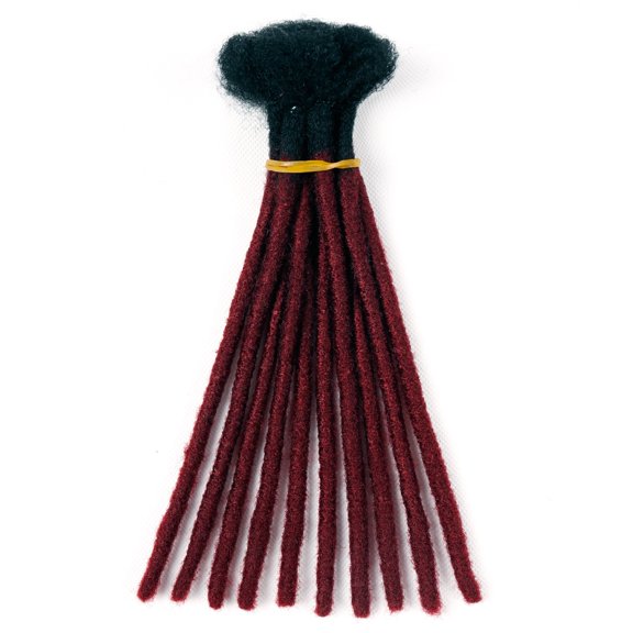 20/40 Strands Dreadlock Crochet Handmade Hair Extensions - Synthetic High Temp Dreadlocks for Women and Men, 8 inch length, Unisex