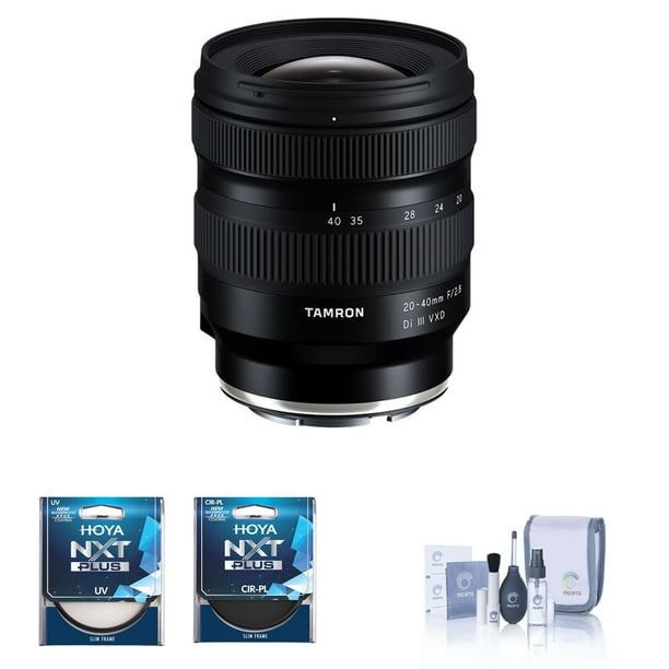 TAMRON - yyaoue Tamron 20-40mm f/2.8 Di III VXD Lens for Sony E Bundle with